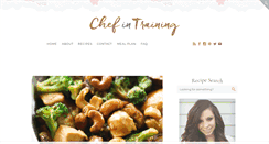 Desktop Screenshot of chef-in-training.com