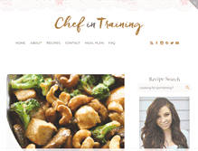 Tablet Screenshot of chef-in-training.com